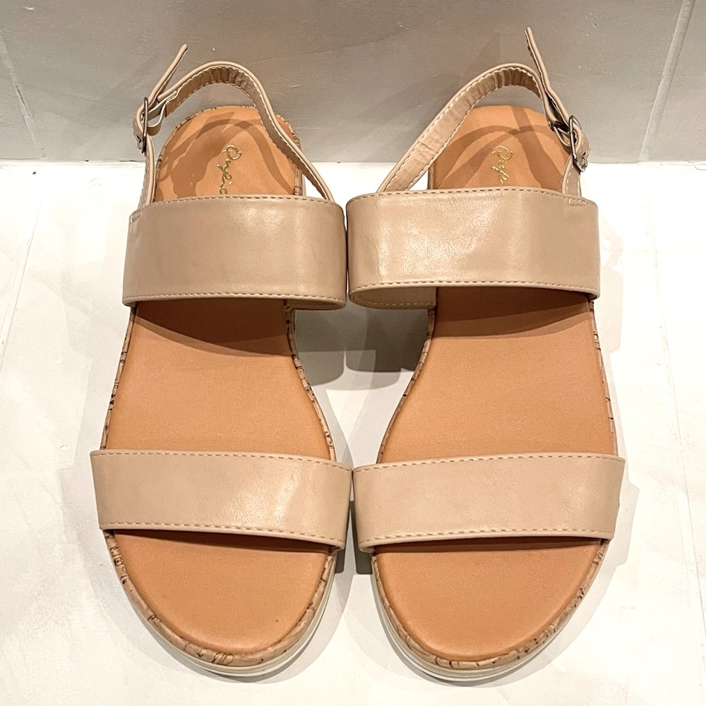 Nude Sandals Size 10